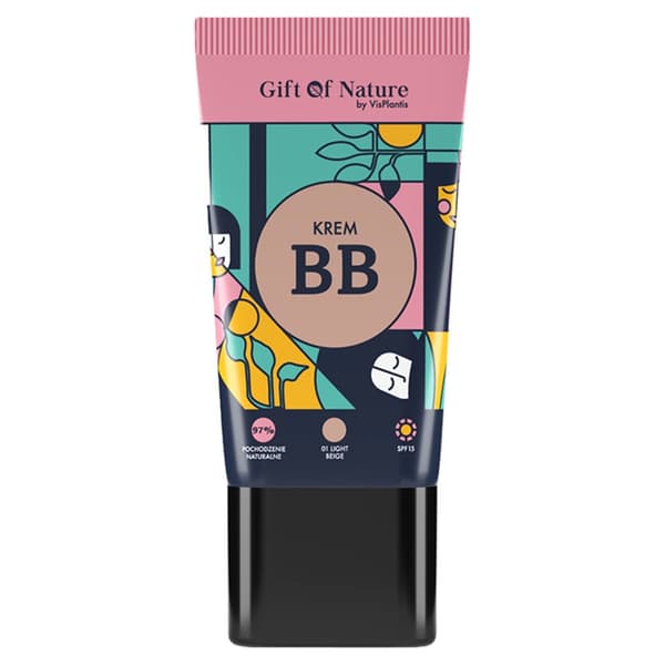 Gift of Nature BB-voide, väri 1, vaalea beige, 30 ml