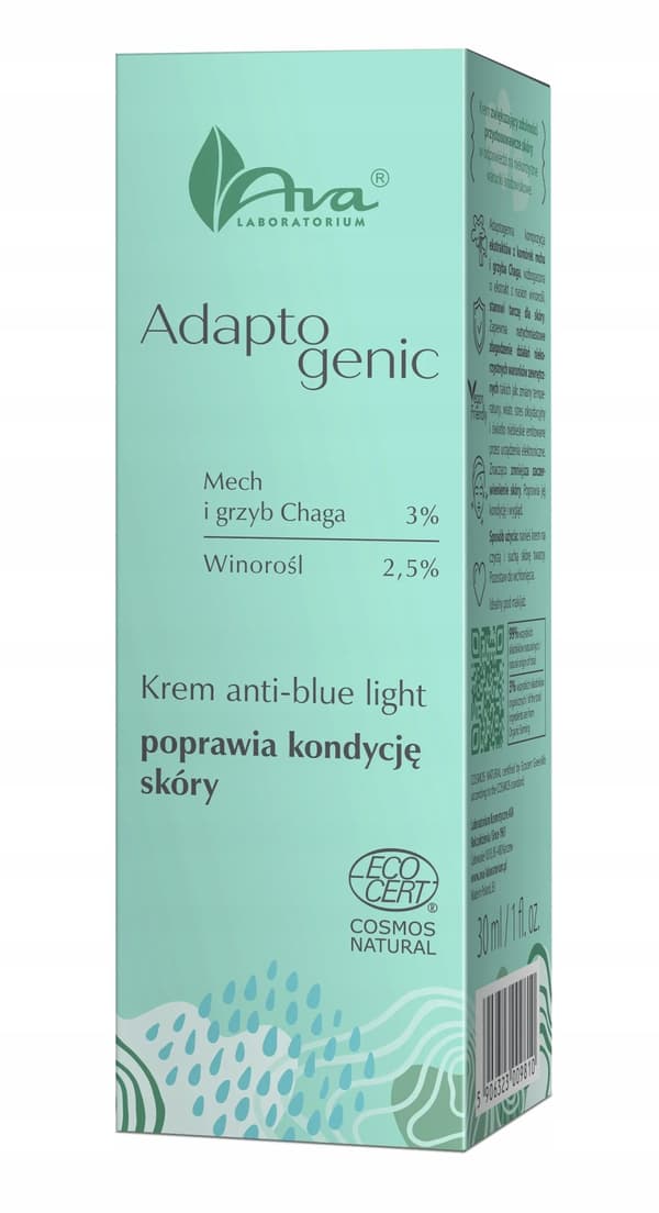 Ava Adaptogenic sinistä valoa estävä voide 30 ml
