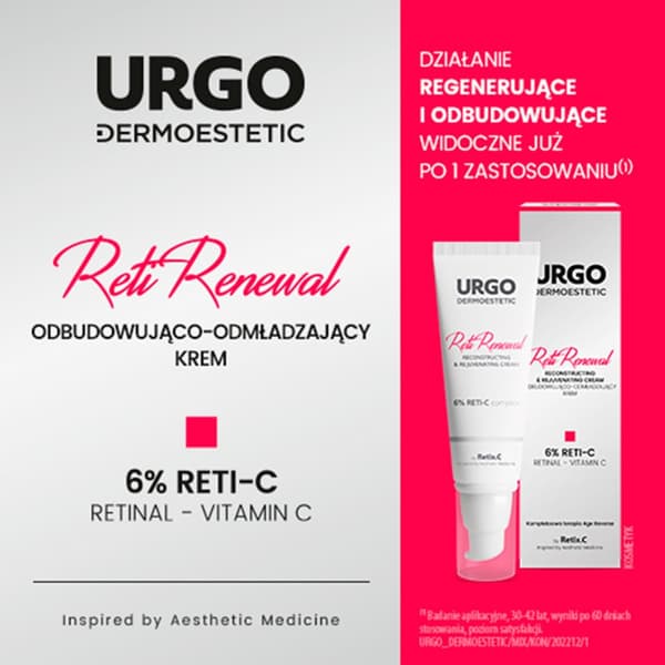 URGO DERMOCOSMETIC Reti Renewal nuorentava kasvovoide 45 ml