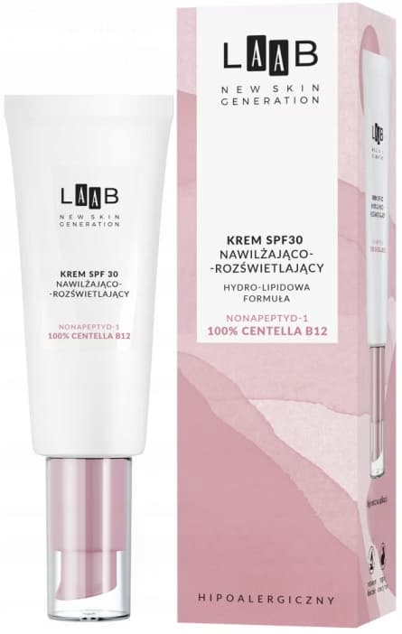 AA LAAB kosteuttava ja kirkastava kasvovoide SPF30 40 ml