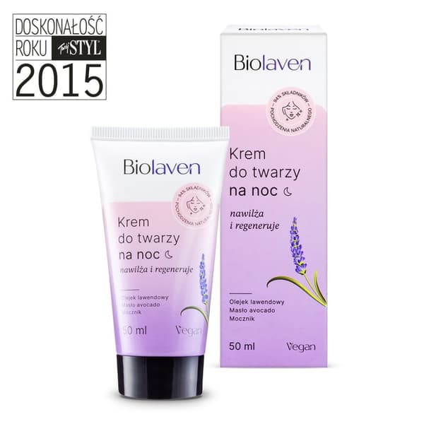 SYLVECO BIOLAVEN Hypoallergeeninen uudistava yövoide 50 ml