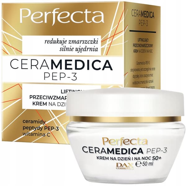 DAX PERFECTA Kiinteyttävä Ryppyvoide 50+ Päivä-Yö 50ml
