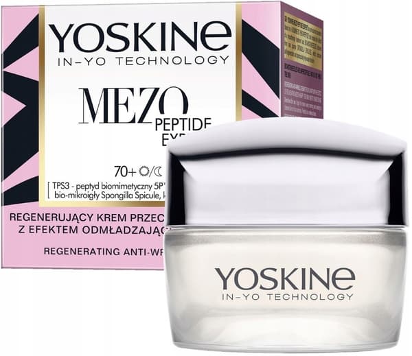 YOSKINE Mezo Uudistava Ryppyvoide 70+ Päivälle ja Yölle 50 ml