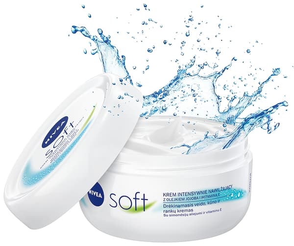 NIVEA SOFT tehokosteuttava voide 200 ml