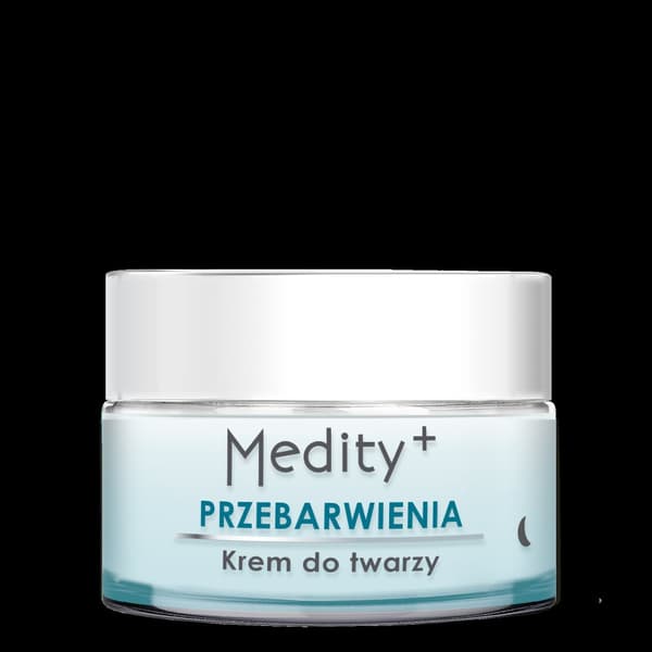 MEDITY+ Värjäytymistä ehkäisevä yövoide kasvoille 50 ml