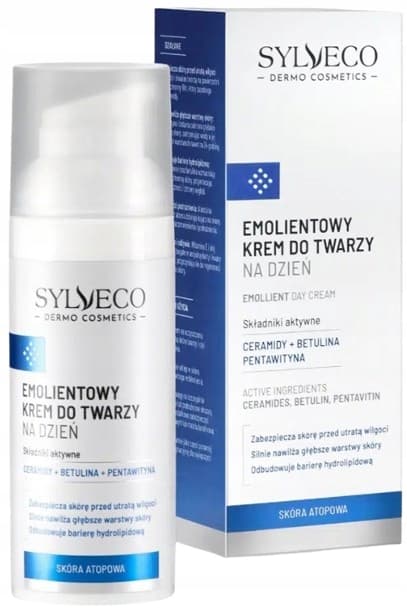 SYLVECO DERMO pehmentävä kasvovoide päiväksi atooppiselle iholle 50 ml
