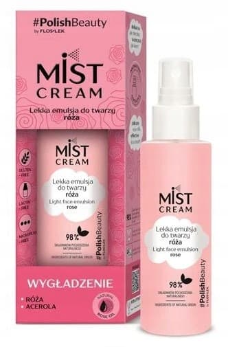 FLOSLEK Mist Cream Rosen ansiktsemulsion 110 ml