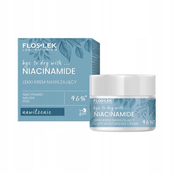 FLOSLEK LABORATORIUM NIASINAMIDI Kevyt kosteuttava voide 50 ml
