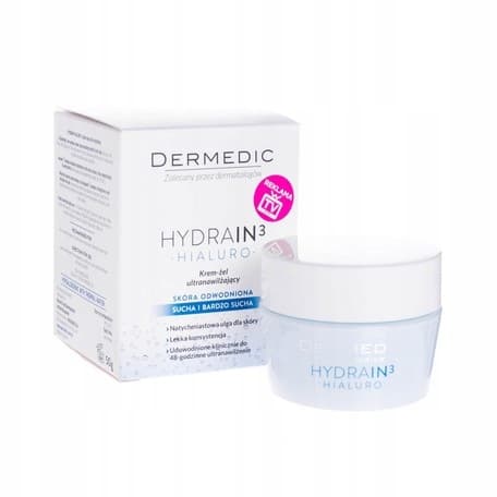 Dermedic Hydrain Hialuro 3 voidegeeli 50 ml