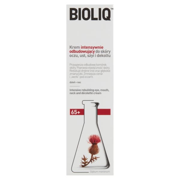 Bioliq 65+ Intensivt återuppbyggande dagkräm