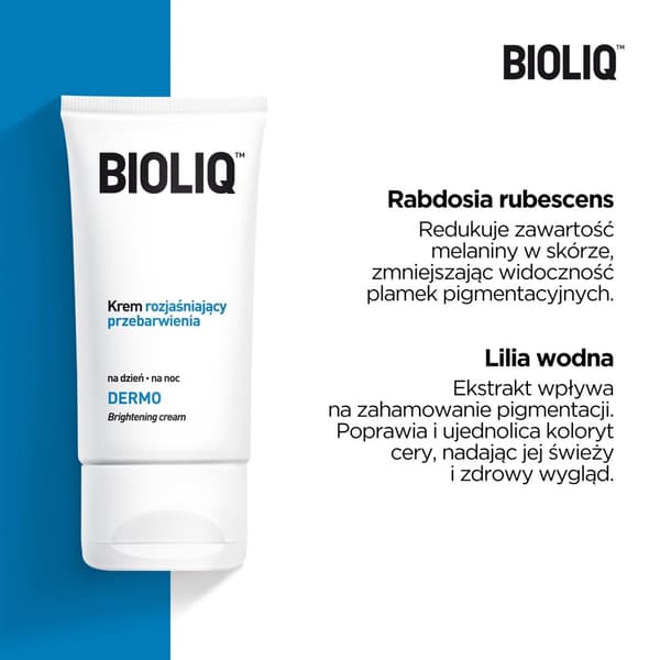 Bioliq Dermo vaalentava voide värjäytymiä vastaan 50ml