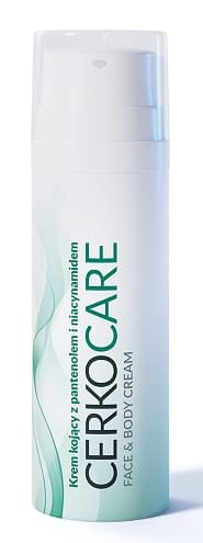 CERKOCARE Rauhoittava kasvo- ja vartalovoide pantenolilla 50 ml