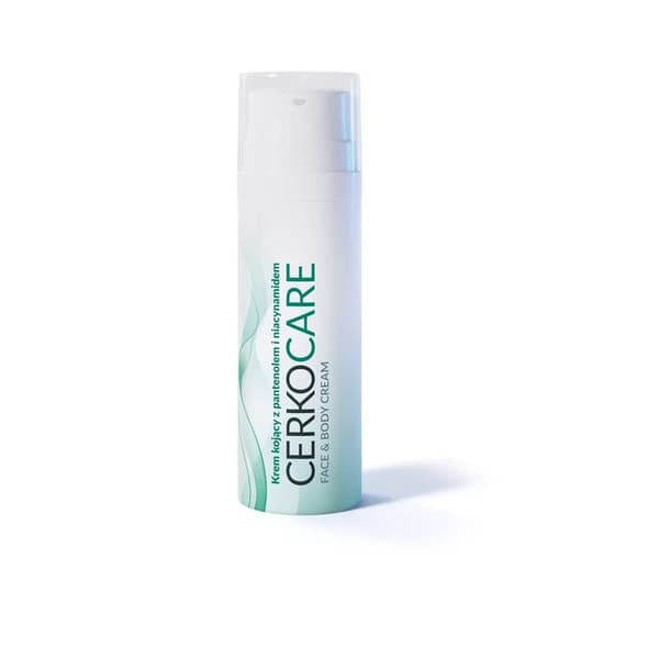 CERKOCARE Rauhoittava kasvo- ja vartalovoide pantenolilla 50 ml