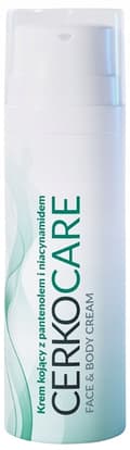 Pikkukuva 1 / 4: CERKOCARE Rauhoittava kasvo- ja vartalovoide pantenolilla 50 ml