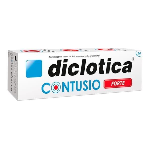 DICLOTICA CONTUSIO FORTE geeli turvotukseen, mustelmiin ja puremiin 75 g