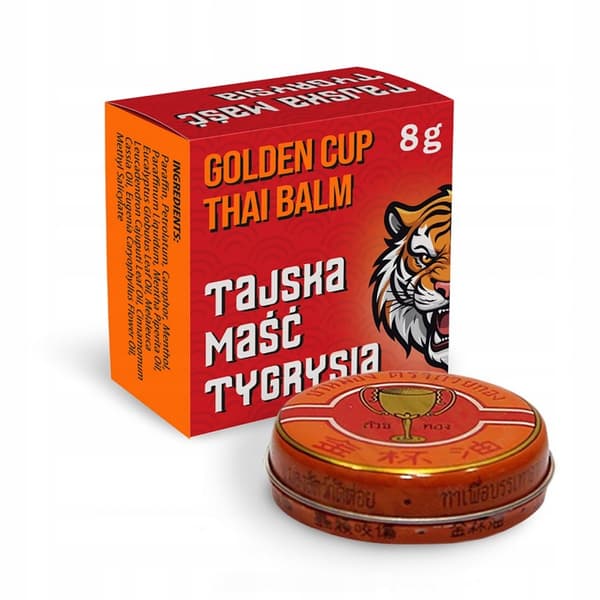 GOLDEN CUP Thai Tiger Salva för Massage 8g