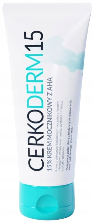 CERKODERM 15 % ureavoide AHA:lla jaloille, kyynärpäille ja polville 75 ml