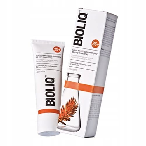 BIOLIQ Kosteuttava ja mattapintainen voide sekaiholle kasvoille 50 ml