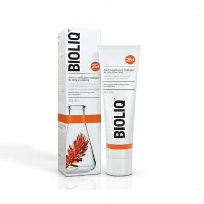BIOLIQ Kosteuttava ja mattapintainen voide sekaiholle kasvoille 50 ml