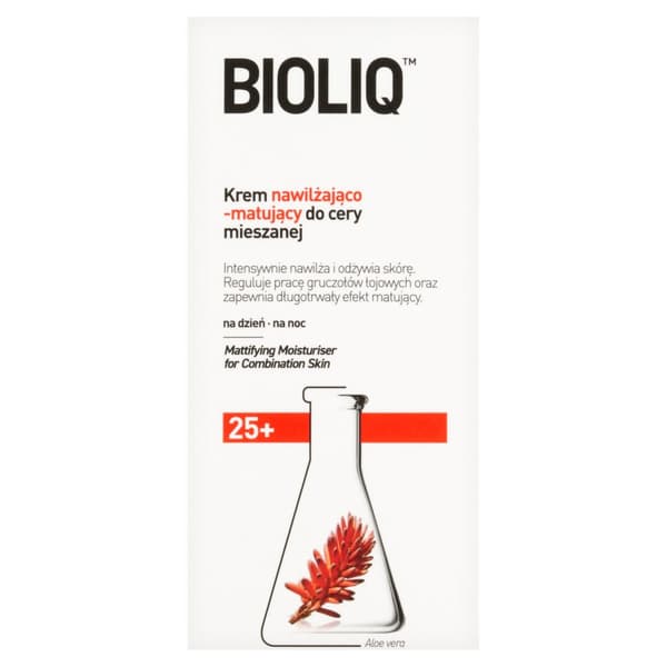 BIOLIQ Kosteuttava ja mattapintainen voide sekaiholle kasvoille 50 ml