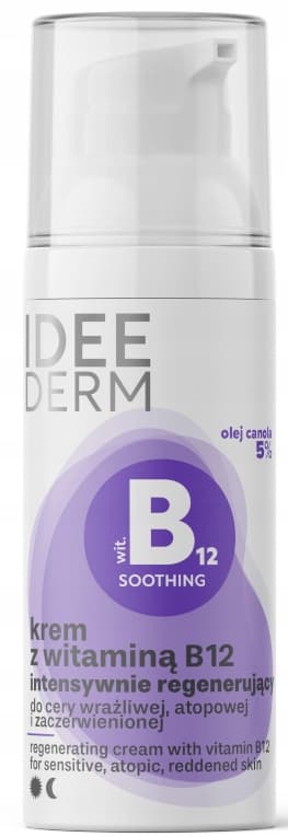 IDEEPHARM Uudistava kasvovoide B12-vitamiinilla 50 ml