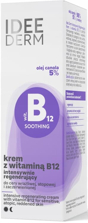 IDEEPHARM Uudistava kasvovoide B12-vitamiinilla 50 ml