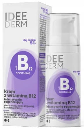 IDEEPHARM Uudistava kasvovoide B12-vitamiinilla 50 ml