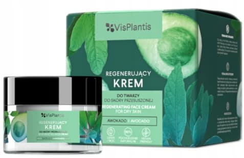 VIS PLANTIS Regeneroiva kasvovoide AVOKADO 50 ml