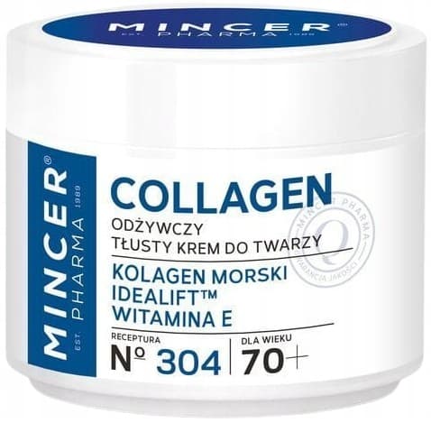 MINCER PHARMA Collagen 70+ ravitseva kasvovoide öljyiselle iholle 50 ml
