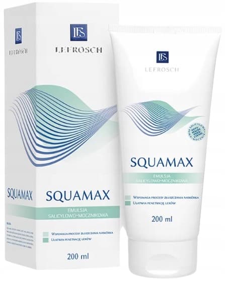 LEFROSCH SQUAMAX emulsio kovettuneelle iholle vartalolle 200 ml