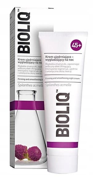 Bioliq 45+ Kiinteyttävä ja silottava yövoide 50 ml