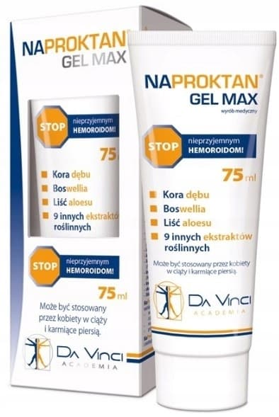 Naproktan Gel Max -geeli peräpukamiin 75 ml