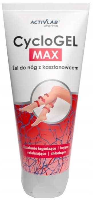 CYCLOGEL MAX geeli hämähäkinjaloille ActivLab 200 ml