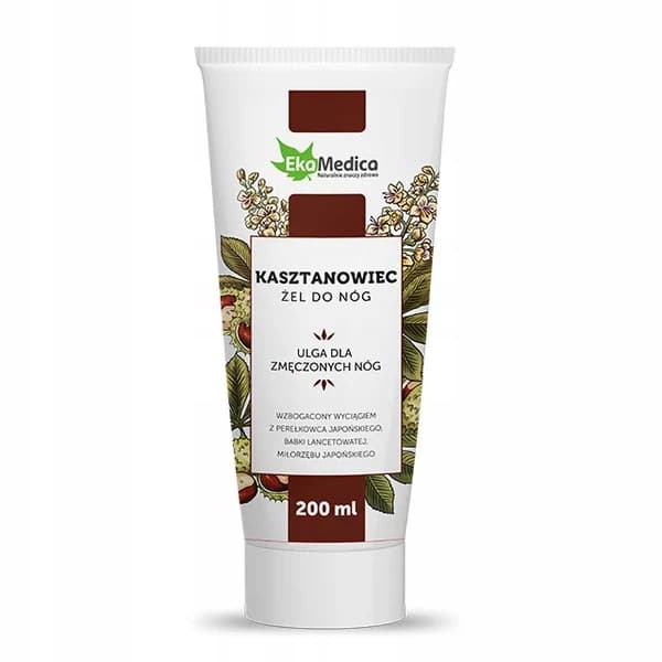 EkaMedica Hevoskastanjageeli Väsyneille Jaloille 200 ml