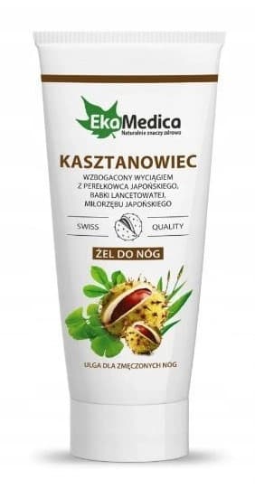 EkaMedica Hevoskastanjageeli Väsyneille Jaloille 200 ml