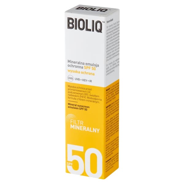 BIOLIQ SPF mineraalisuojaemulsio SPF50 30 ml