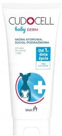 CUDOCELL BABY DERM Emulsio kasvoille ja vartalolle 1. elinpäivästä alkaen 180 ml