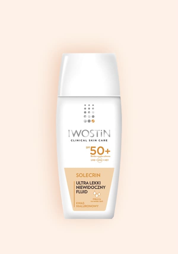 IWOSTIN SOLECRIN SPF50+ ultrakevyt näkymätön kasvovoide 40 ml