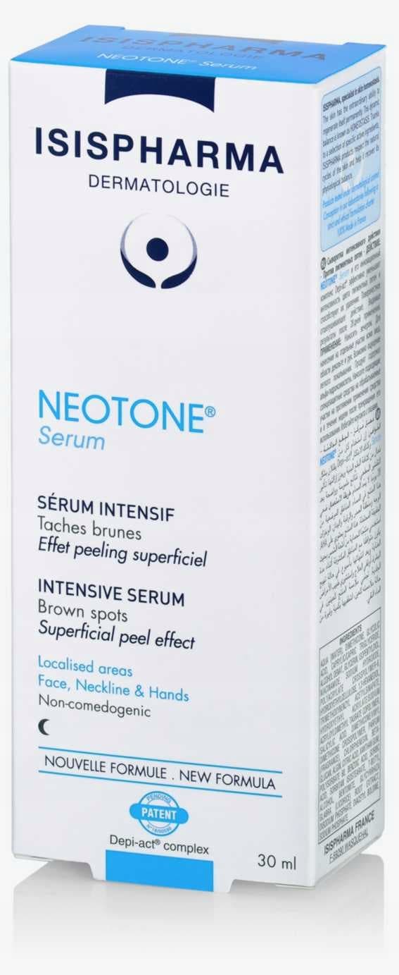 ISISPHARMA NEOTONE Värjäytymiä Poistava Kasvoseerumi Yöksi 30 ml