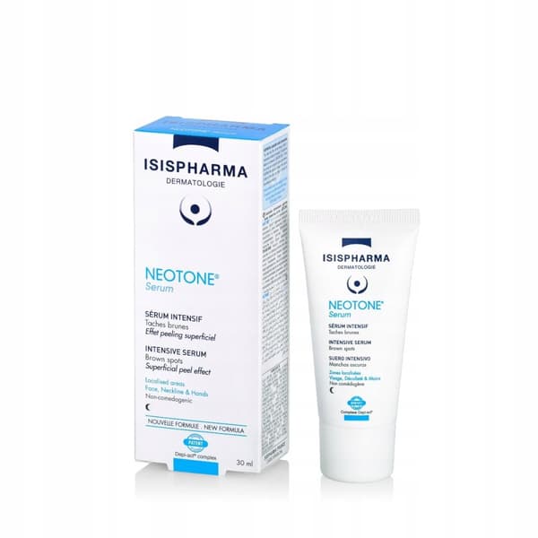 ISISPHARMA NEOTONE Värjäytymiä Poistava Kasvoseerumi Yöksi 30 ml