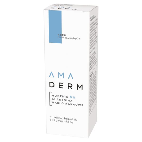AMADERM Kosteuttava kasvo- ja käsivoide, jossa ureaa 5 %, 50 ml
