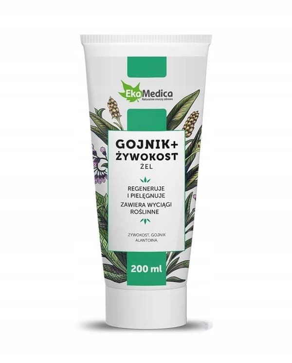 Ekamedica Sideritis + Comfrey rauhoittava geeli 200 ml