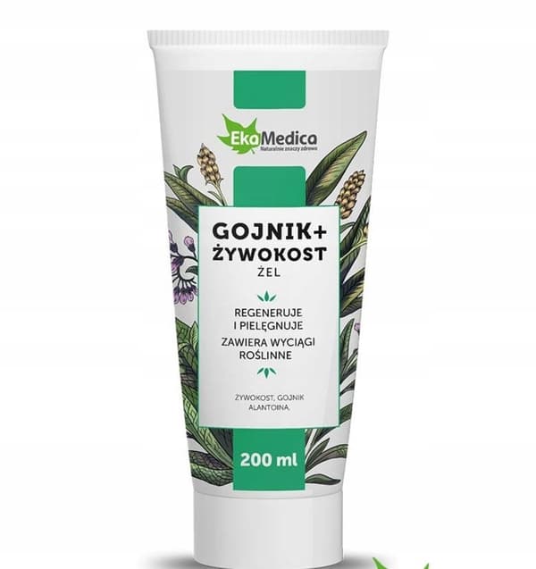 Ekamedica Sideritis + Comfrey rauhoittava geeli 200 ml
