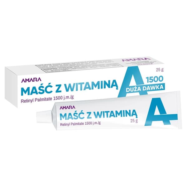 AMARA-voide A-vitamiinilla PSORIAASIIN 25 g