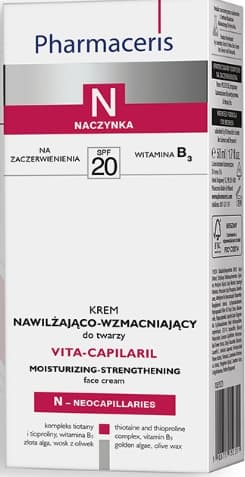 PHARMACERIS N VITA-CAPILARIL Kasvovoide 50 ml