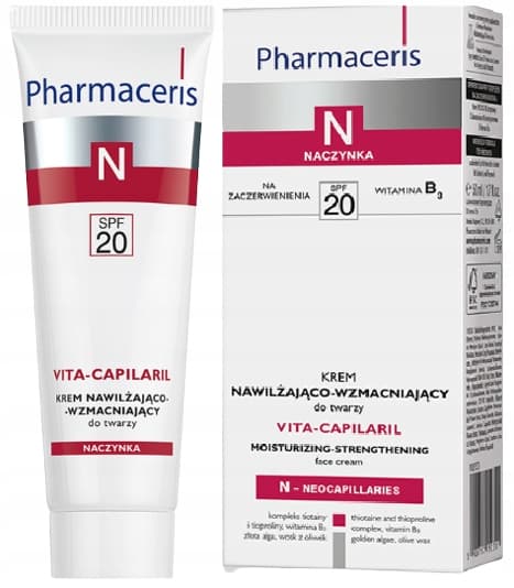 PHARMACERIS N VITA-CAPILARIL Kasvovoide 50 ml