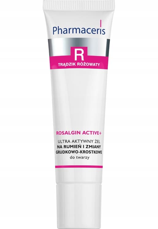 PHARMACERIS R ROSALGIN ACTIVE + geeli eryteemaan 30ml