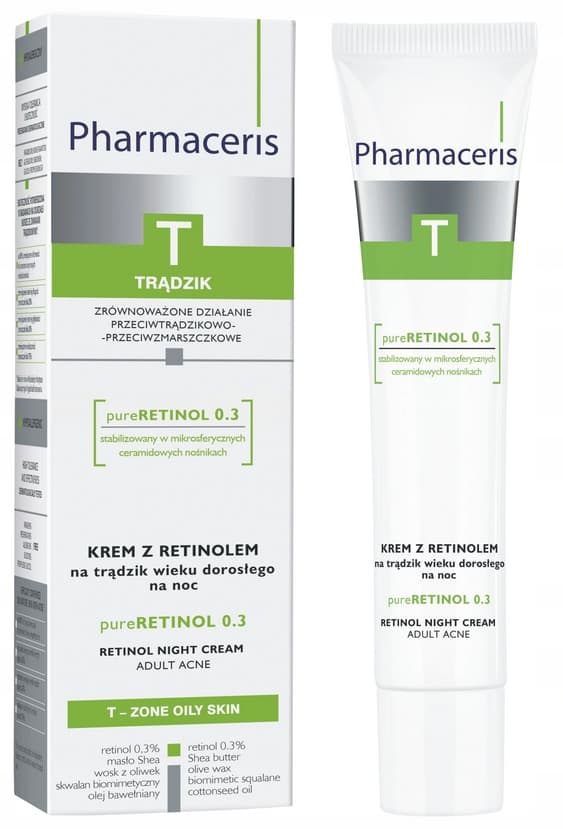 PHARMACERIS T PURERETINOL aknevoide 40 ml