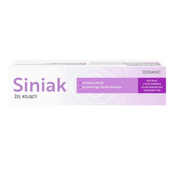 SINIAK rauhoittava ja hoitava geeli mustelmille 40 g