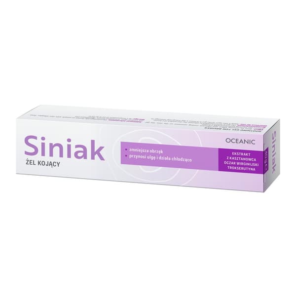 SINIAK rauhoittava ja hoitava geeli mustelmille 40 g